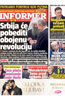 Informer - broj 3962, 24. apr 2025.