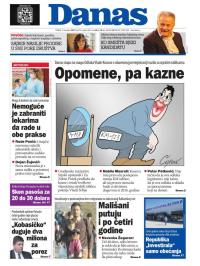 Danas - broj 9141, 1. nov 2022.