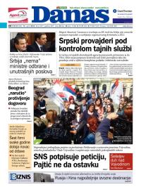 Danas - broj 5677, 15. apr 2013.