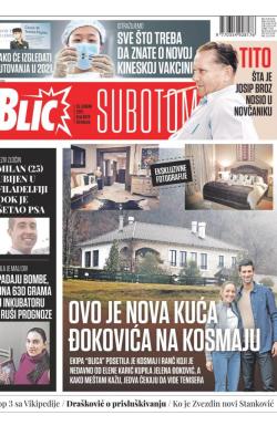 Blic - broj 8579, 16. jan 2021.