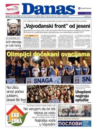 Danas - broj 5434, 15. avg 2012.