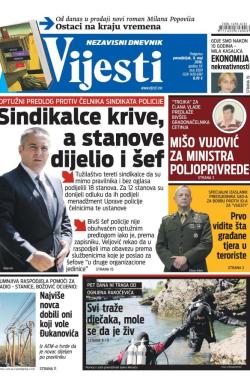 Vijesti - broj 6509, 9. maj 2016.
