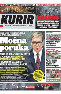 Kurir - broj 4158, 25. sep 2025.