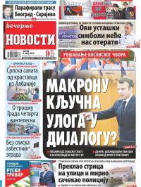 Večernje novosti - broj 3232, 3. maj 2019.