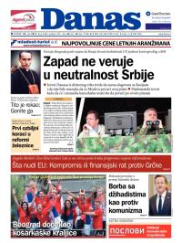 Danas - broj 6483, 30. jun 2015.