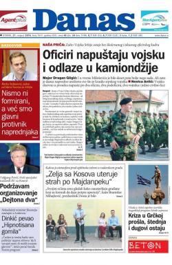 Danas - broj 7631, 21. avg 2018.