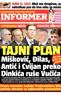 Informer - broj 487, 6. dec 2013.