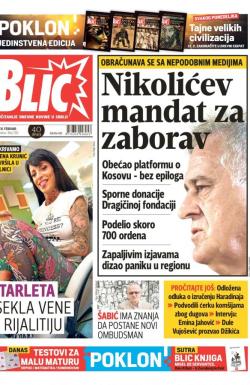 Blic - broj 7182, 10. feb 2017.