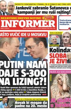 Informer - broj 1491, 21. mar 2017.