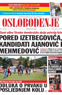 Oslobođenje - broj 24.600, 24. maj 2015.