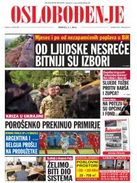 Oslobođenje - broj 24.274, 2. jul 2014.