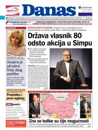 Danas - broj 6189, 9. sep 2014.