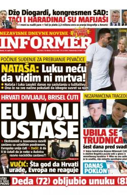 Informer - broj 1825, 24. apr 2018.