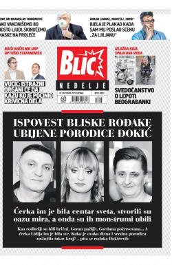 Blic - broj 8843, 10. okt 2021.