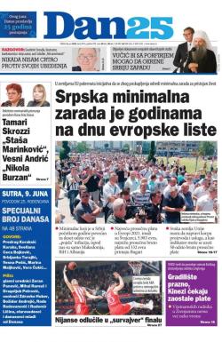 Danas - broj 9016, 8. jun 2022.