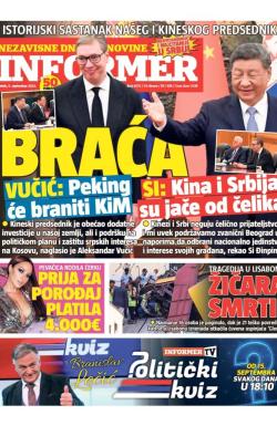 Informer - broj 4075, 5. sep 2025.