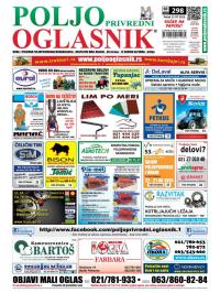 Poljoprivredni Oglasnik - broj 298, 15. jul 2015.