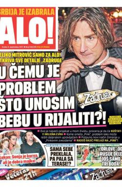 Alo - broj 3424, 6. sep 2017.