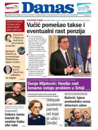Danas - broj 7836, 14. mar 2019.