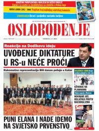 Oslobođenje - broj 24.460, 4. jan 2015.