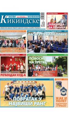 Nove kikindske novine - broj 615, 12. maj 2022.