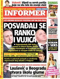 Informer CG - broj 629, 30. maj 2014.