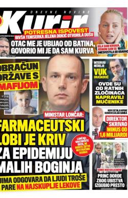 Kurir - broj 1355, 12. nov 2017.