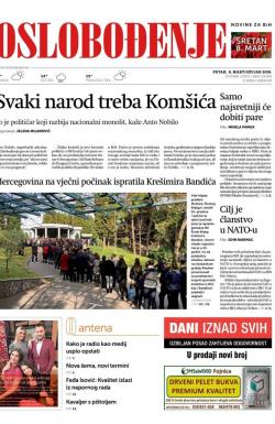 Oslobođenje - broj 25961, 8. mar 2019.