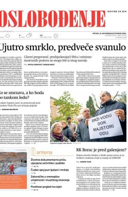 Oslobođenje - broj 27761, 15. nov 2024.
