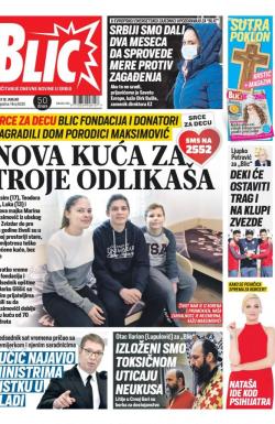 Blic - broj 8230, 18. jan 2020.