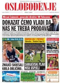 Oslobođenje - broj 24.675, 7. avg 2015.