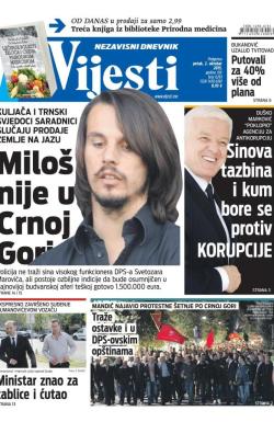 Vijesti - broj 6293, 2. okt 2015.