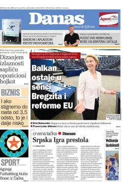Danas - broj 7973, 29. jul 2019.
