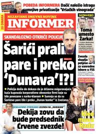 Informer - broj 393, 19. avg 2013.