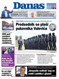 Danas - broj 10012, 9. sep 2025.
