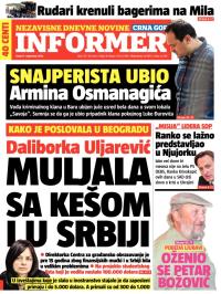 Informer CG - broj 723, 17. sep 2014.