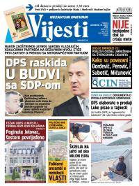 Vijesti - broj 6240, 10. avg 2015.