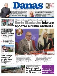 Danas - broj 9382, 17. avg 2023.