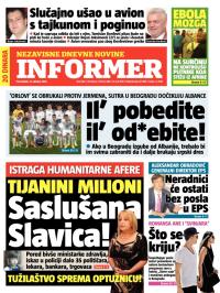 Informer - broj 745, 13. okt 2014.