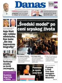 Danas - broj 8754, 17. sep 2021.