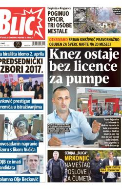 Blic - broj 7200, 1. mar 2017.