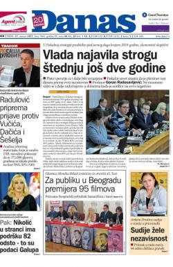 Danas - broj 7064, 31. jan 2017.