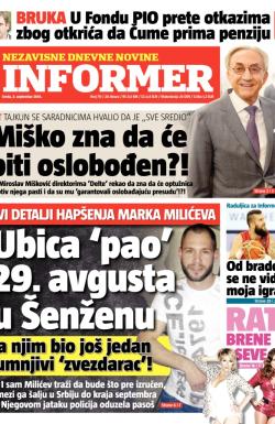 Informer - broj 711, 3. sep 2014.