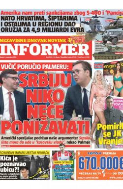 Informer - broj 2295, 5. nov 2019.