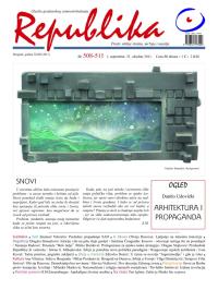 Republika - broj 508, 1. sep 2011.