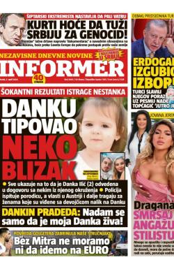 Informer - broj 3640, 2. apr 2024.
