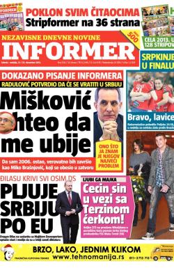 Informer - broj 500, 21. dec 2013.