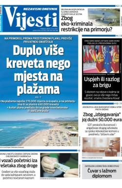 Vijesti - broj 9755, 27. jun 2025.
