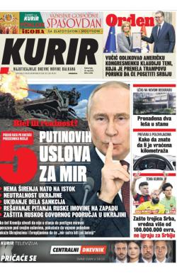Kurir - broj 4039, 29. maj 2025.