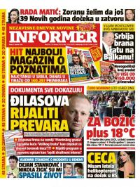 Informer - broj 1733, 3. jan 2018.